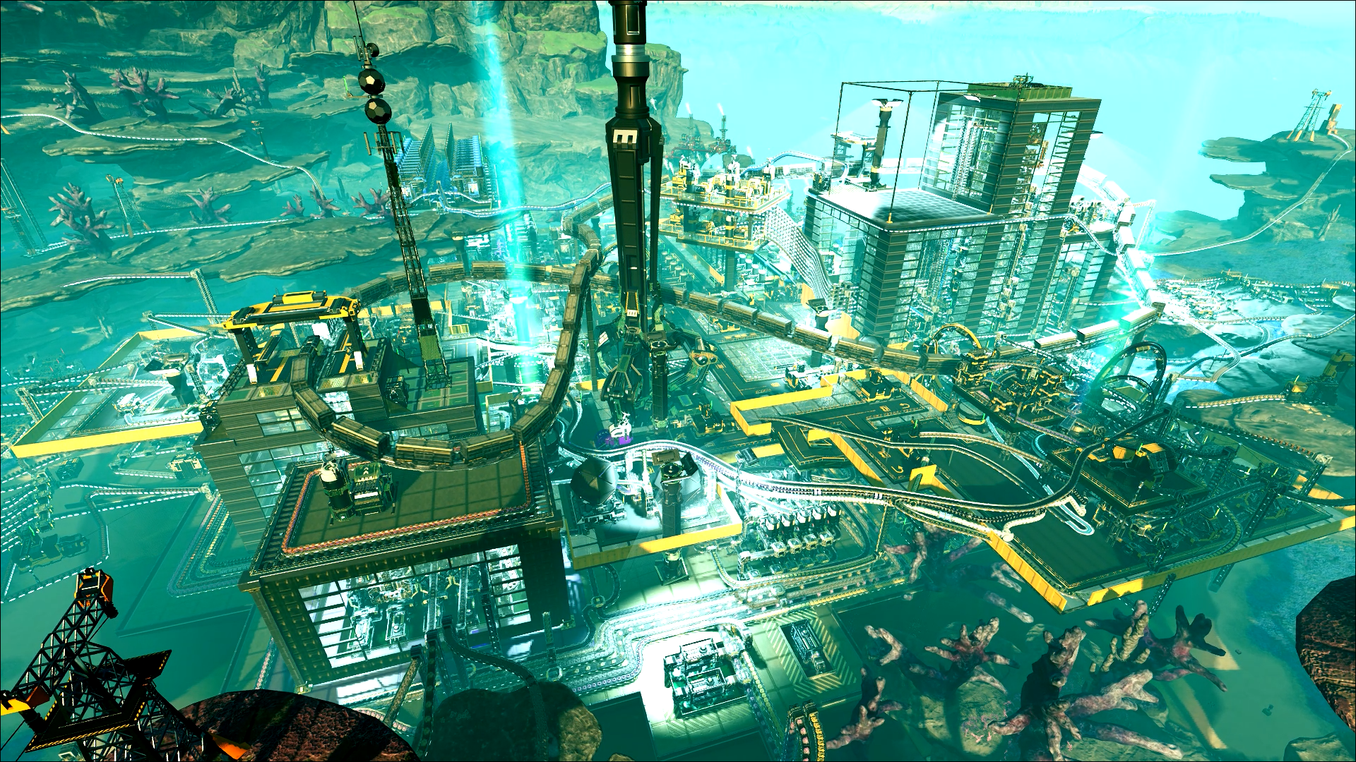 the finished satisfactory factory